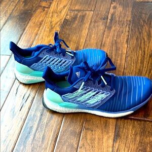 Adidas Shoes Solarboost Blue Running YYJ 606004  Womens US 9 SUPER COMFORTABLE